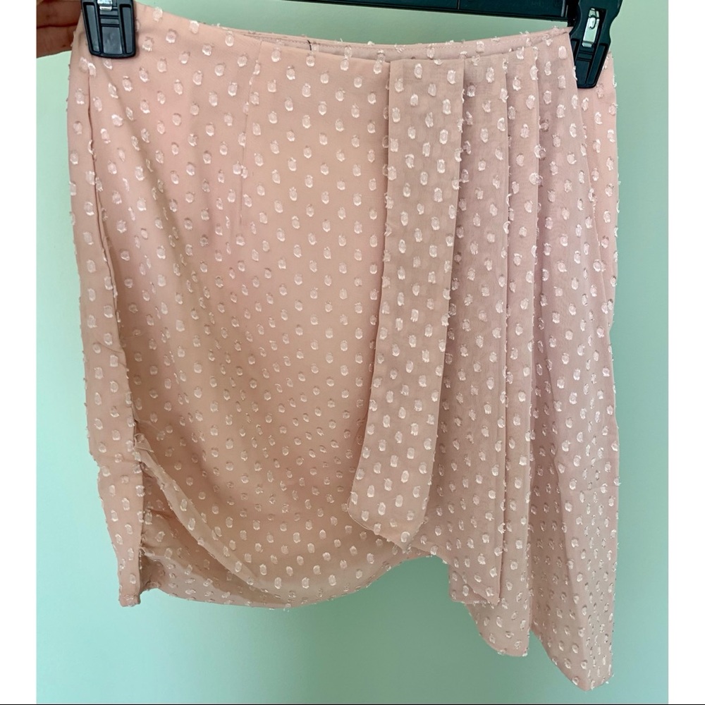NWT Missguided Drape Mini Skirt